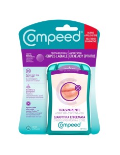 Compeed Herpes Cerottini Trasparenti 15 Patch Con Applicatore